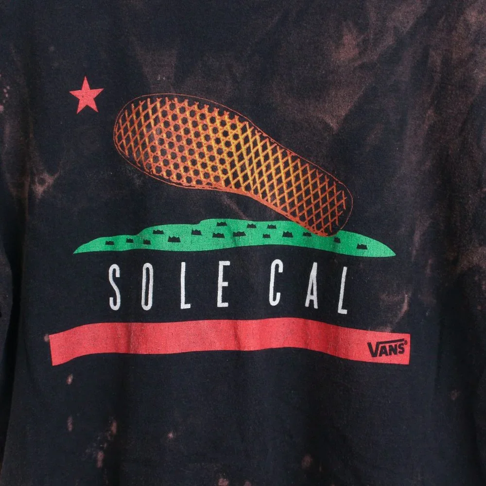 Vans Sole Cal Skate Bleached T-Shirt - Picture 3 of 10